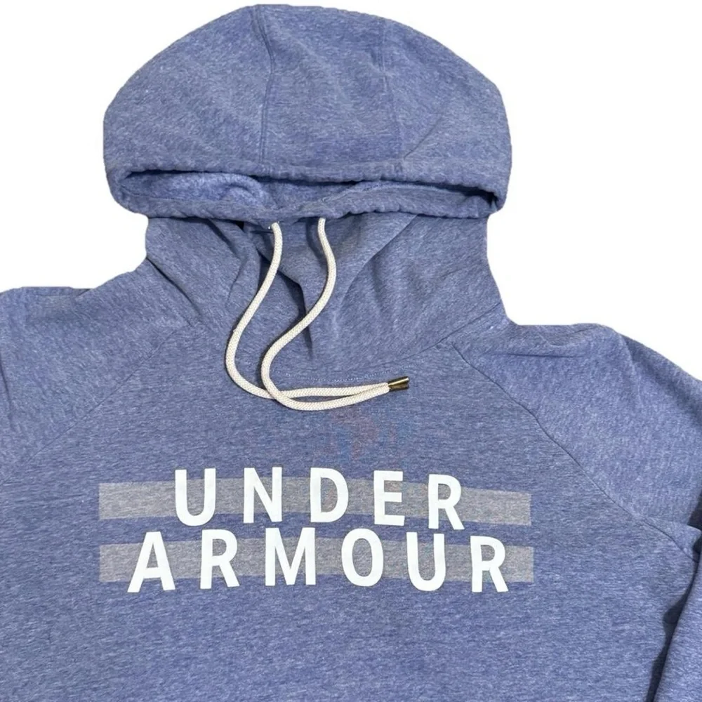 Girls UA Athletic Blue Active  Cotton Classic Hoodie Size Large
